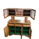 Vitrine/commode/meuble de cuisine vintage en bois