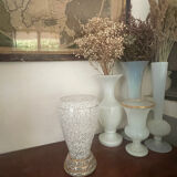 Vase in clichy glass art deco