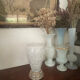Vase in clichy glass art deco