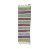 Braided rug 100% cotton multicolor 56x177cm