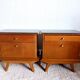 Paire de chevets vintage 1950