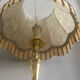 Empire / Directoire living room lamp in gilded bronze, mid-20th century