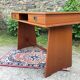 Bureau marine vintage en teck à 2 tiroirs