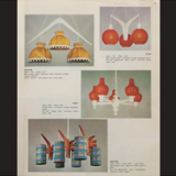 Scandinavian Rispal teak chandelier 1960