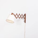 Scandinavian design scissors wall lamp, 1960’s