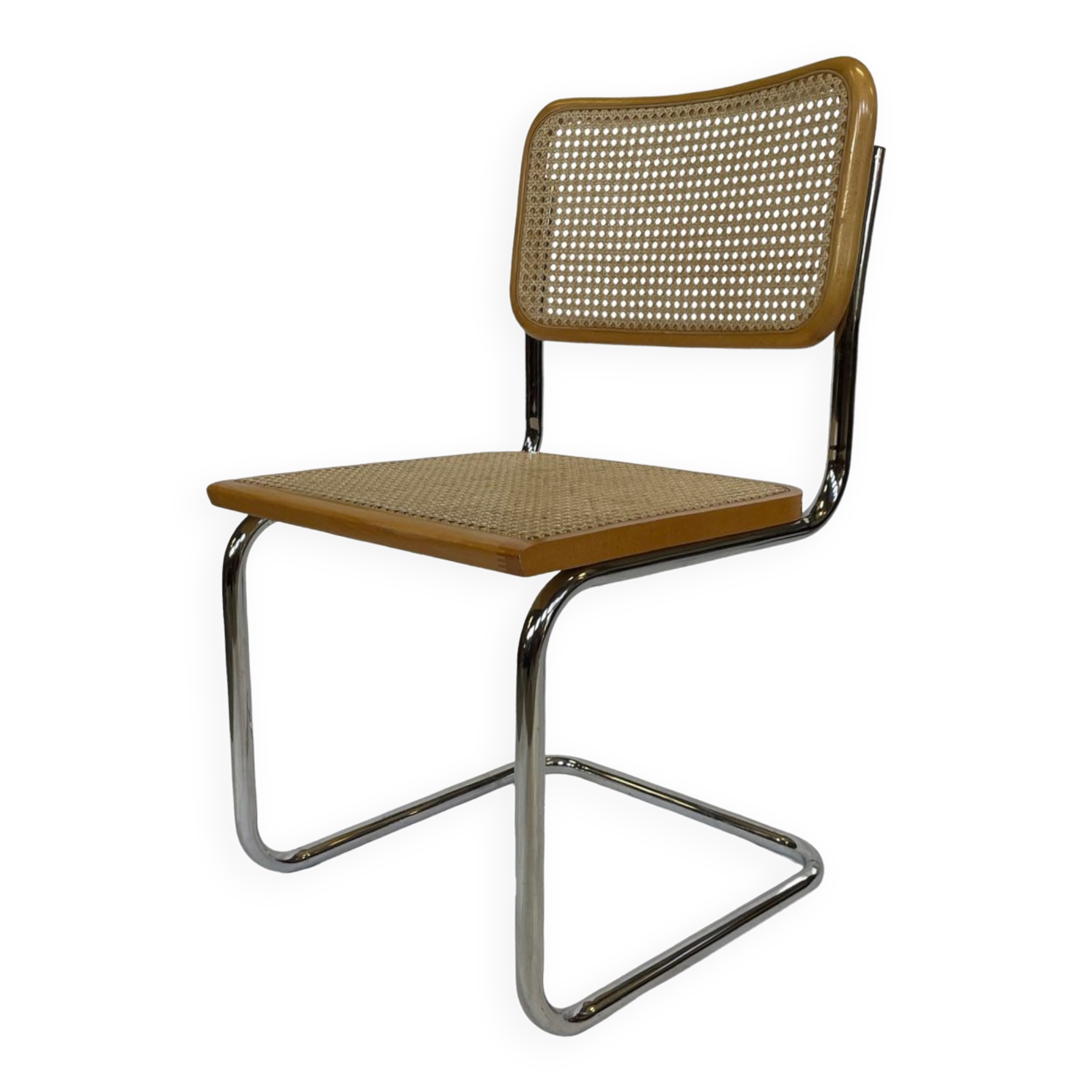 Cesca design chair model b32 in chrome