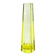 Art Deco vase, crystal, Moser, Czechoslovakia, 1930s