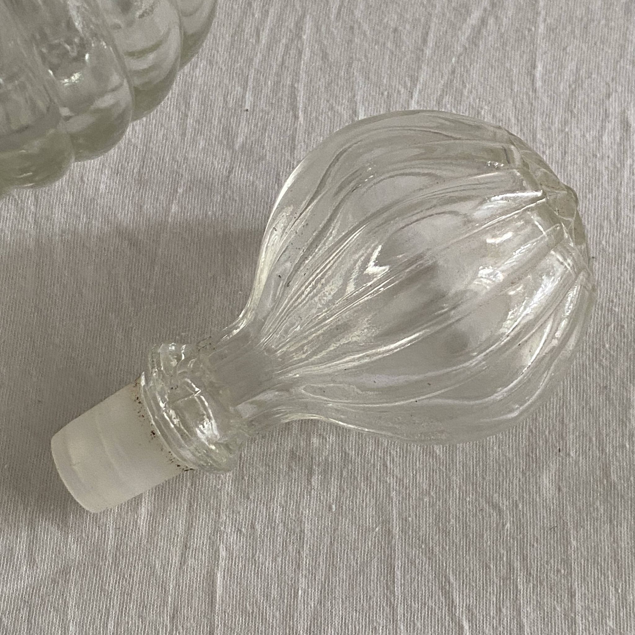 Vintage 1970s crystal decanter