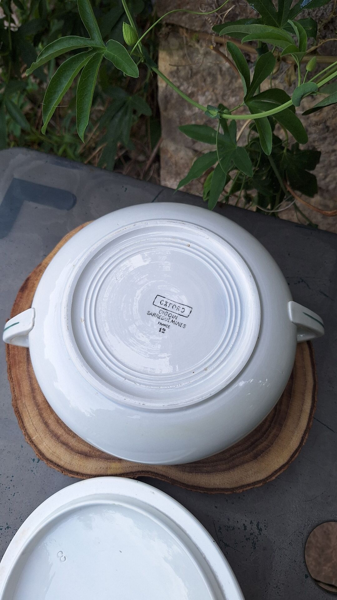 Art Deco vegetable soup tureen