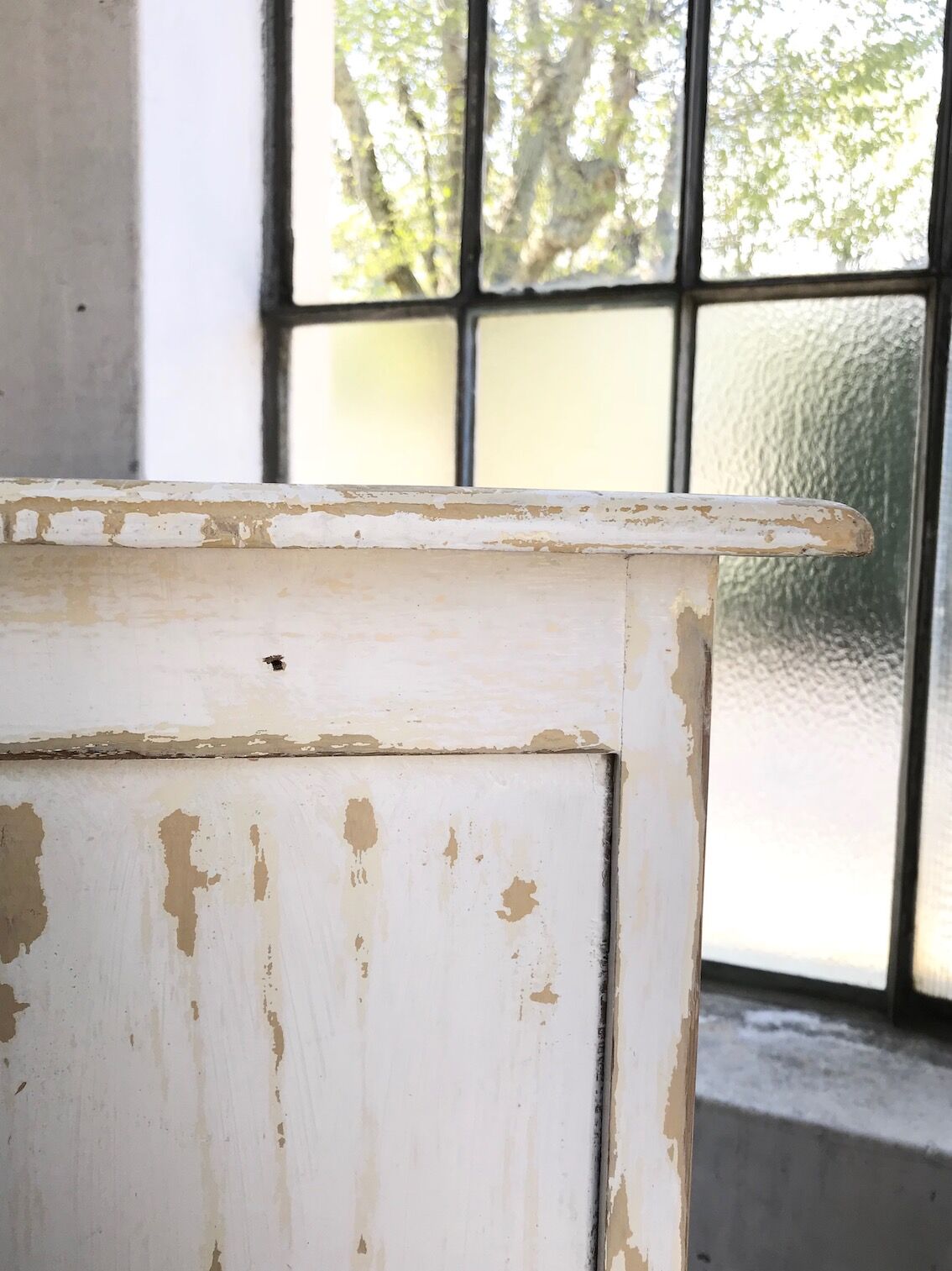 White parisian wardrobe