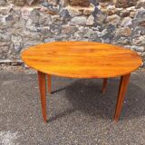 Oval farmhouse table 130 cm