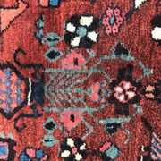 Very beautiful antique Persian carpet Malayer handmade 180x322 cm