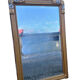 Miroir doré en bois Art Deco ancien