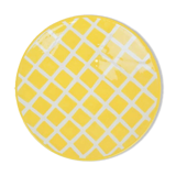Large plate - Yellow tiles