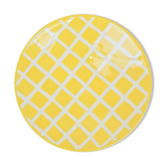 Large plate - Yellow tiles
