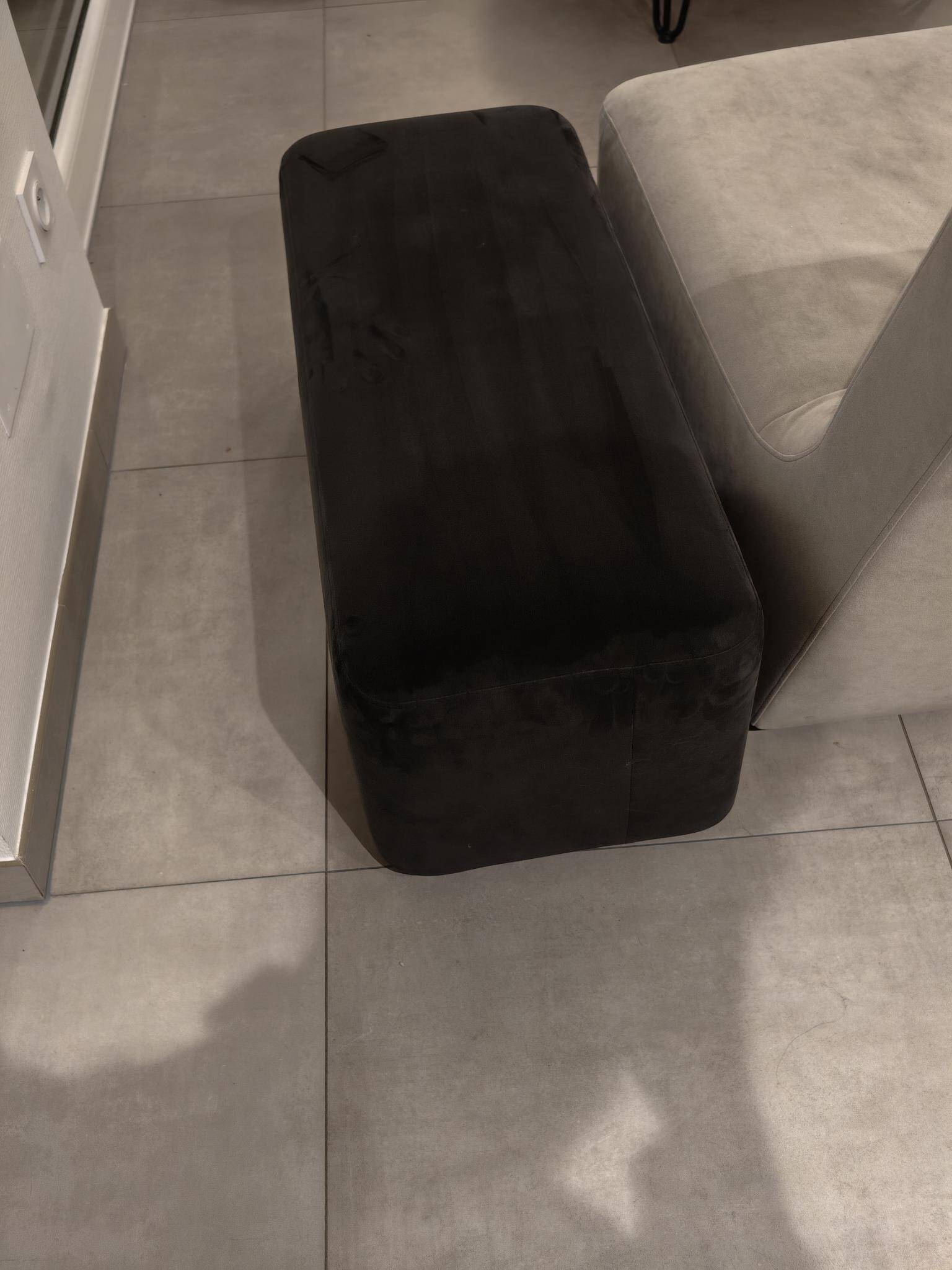 Ligne Roset Confluences sofa with 2 cushions + footrest