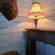 Bronze table lamp in Louis XV style