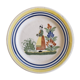 Quimper Henriot plate