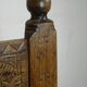 Chaise ancienne en bois et paille, Art Populaire - Espagne