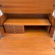 Vintage teak shelf/secretary