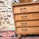 Pretty low chest of drawers from the 50s and 60s.