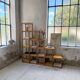 Bauhaus Maison Regain yellow white shelf