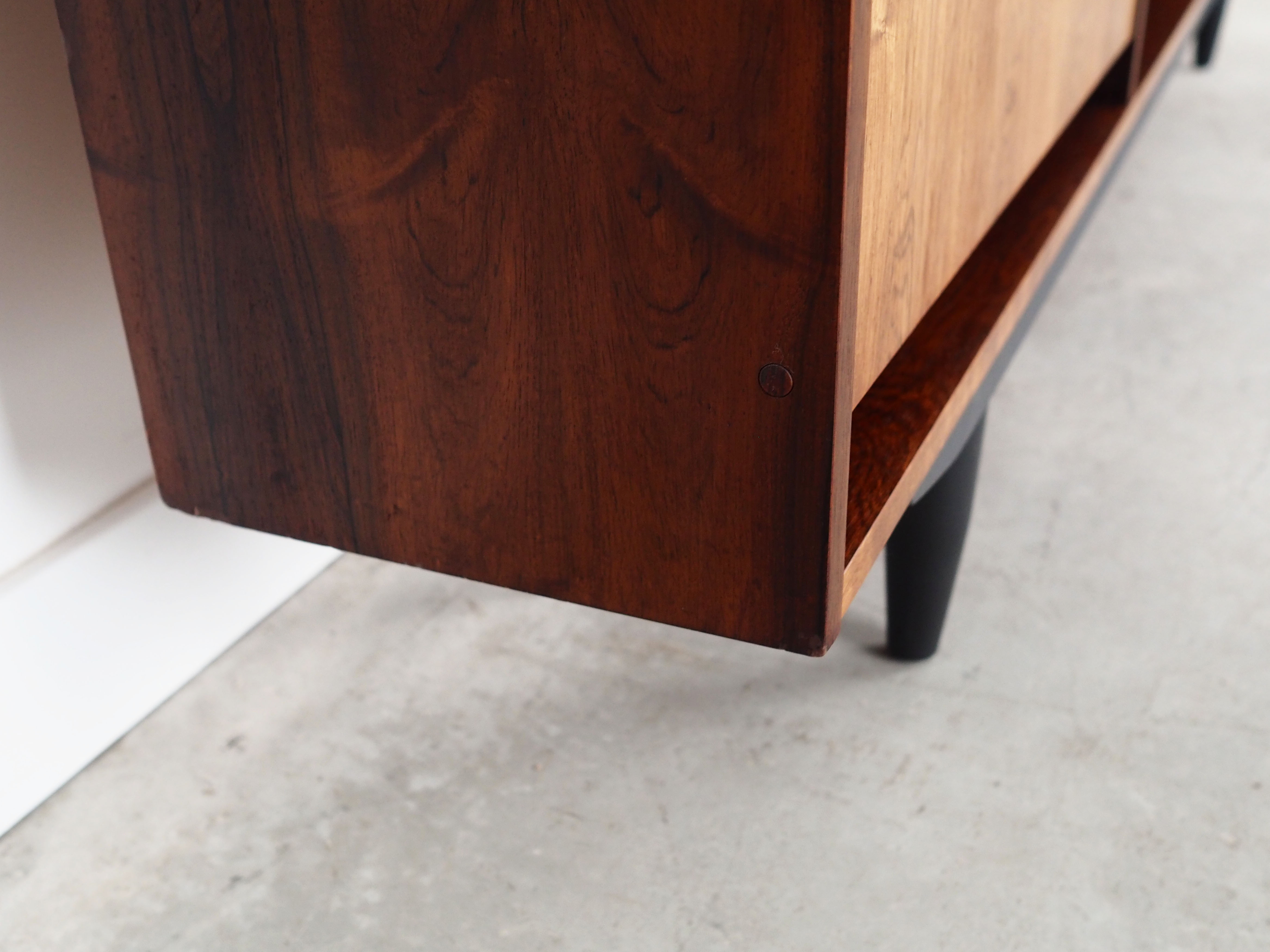 Rosewood bookcase, Danish design, 1970s, production: Farsø Møbelfabrik