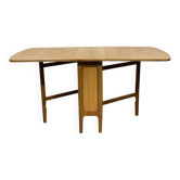 Table pliante anglaise en teck, années 70