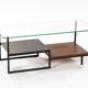 Table basse moderniste vintage 1960