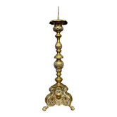 Chandelier d'église. Cuivre.