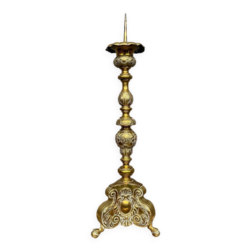 Church chandelier. Copper.