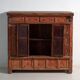 Shanxi buffet in original red paint with four drawers – China, circa 1930