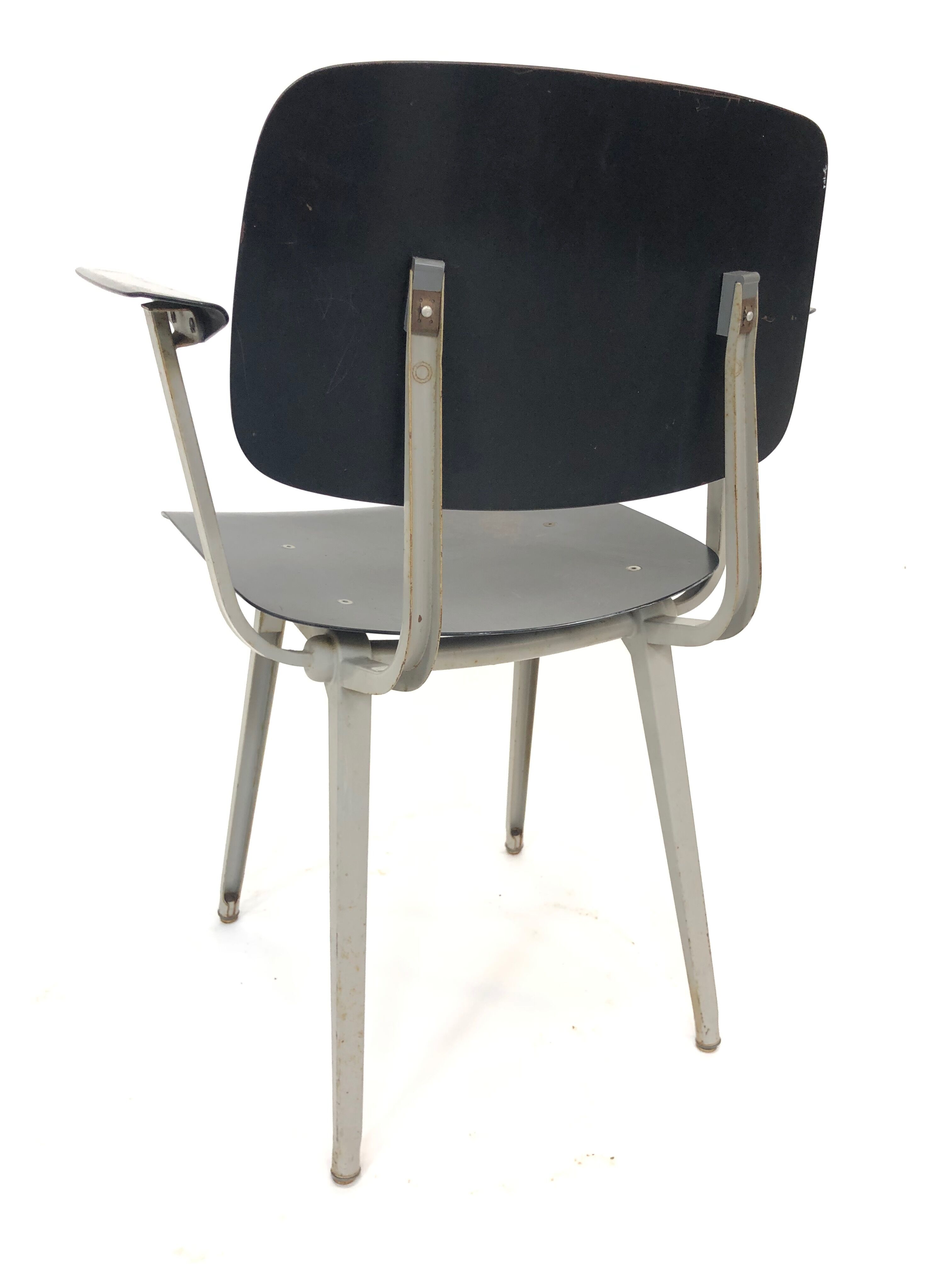 Set of 4 Revolt chairs by Friso Kramer