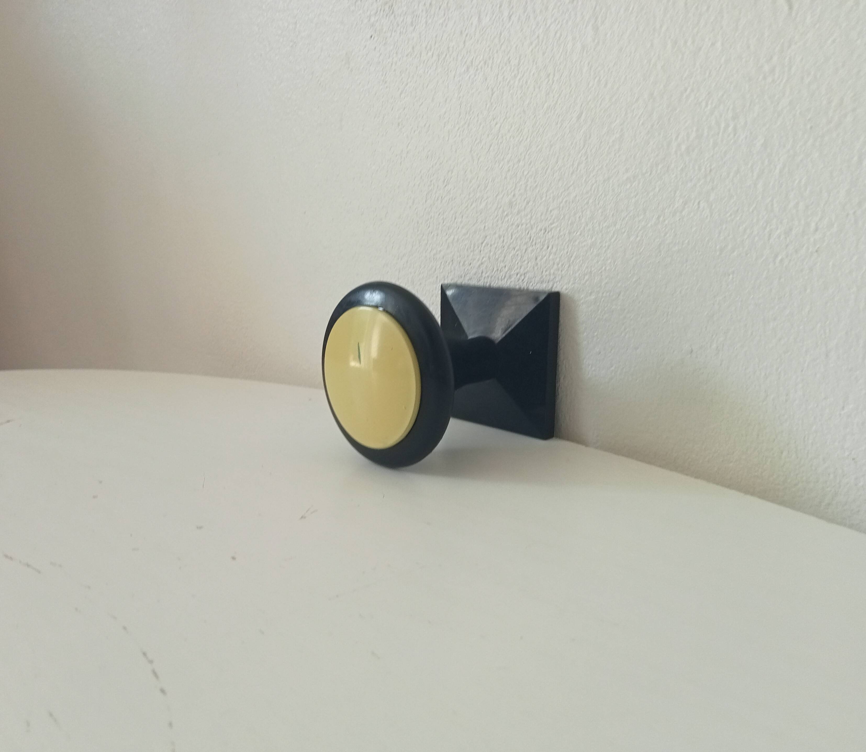 Vintage 1960s wall coat hook.