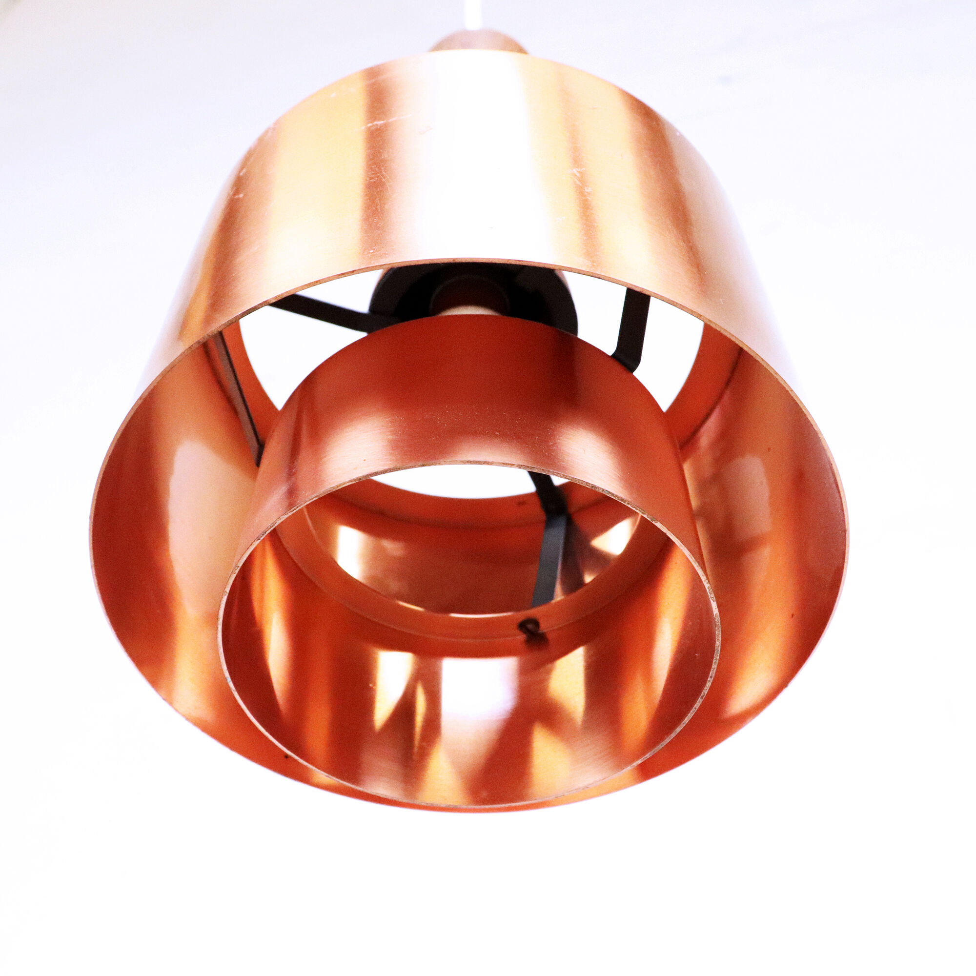 Copper and teak hanging Denmark 1960