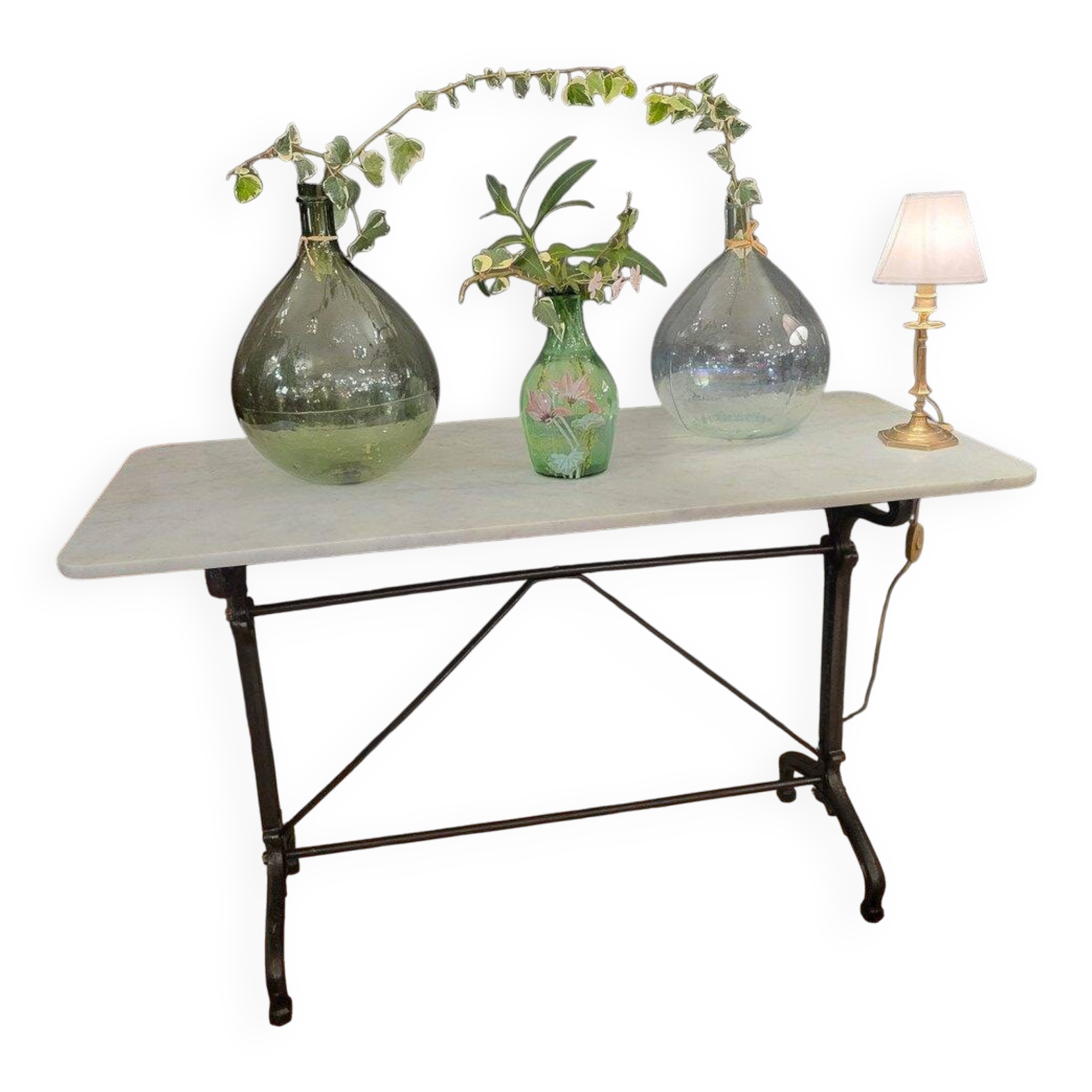Marble bistro table