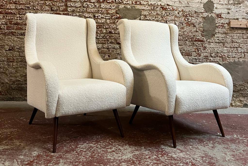 Italian armchairs 1950'