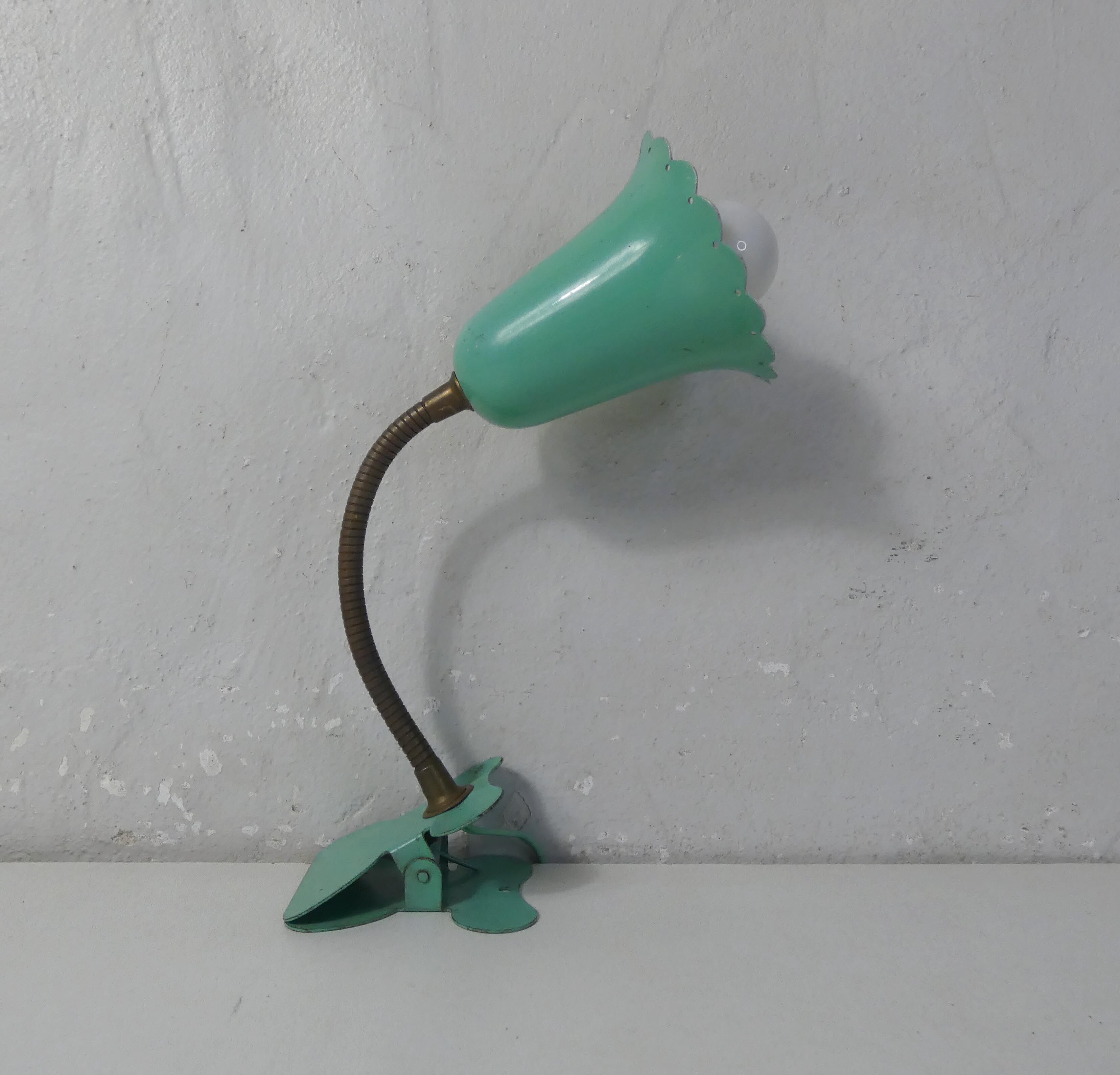 Old mint clip lamp