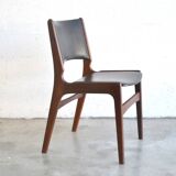 Series of four chairs by Erik Buch