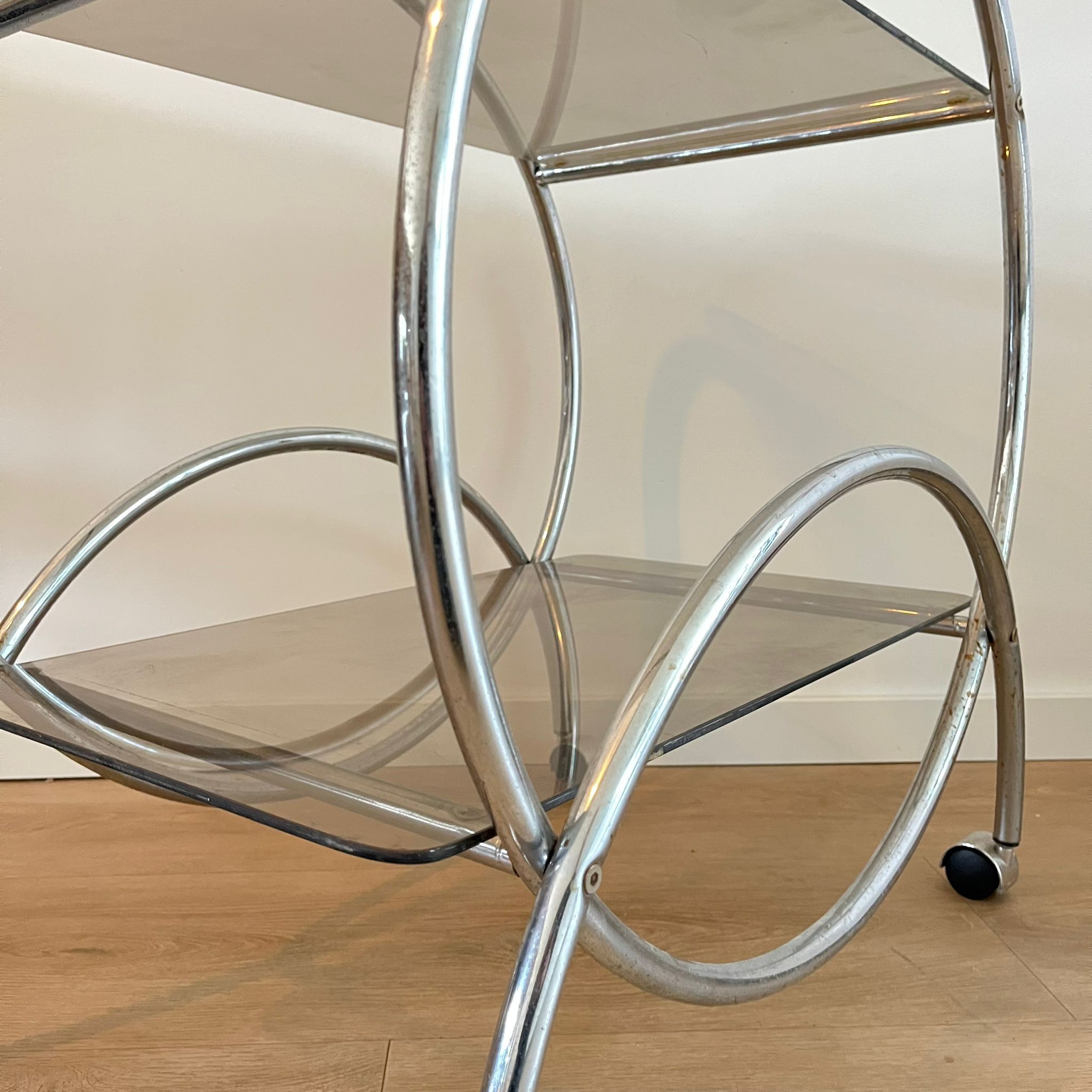 Vintage Ikea bar trolley