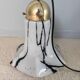 Glass pendant lights by Peill & Putzler, Petunia model 1970