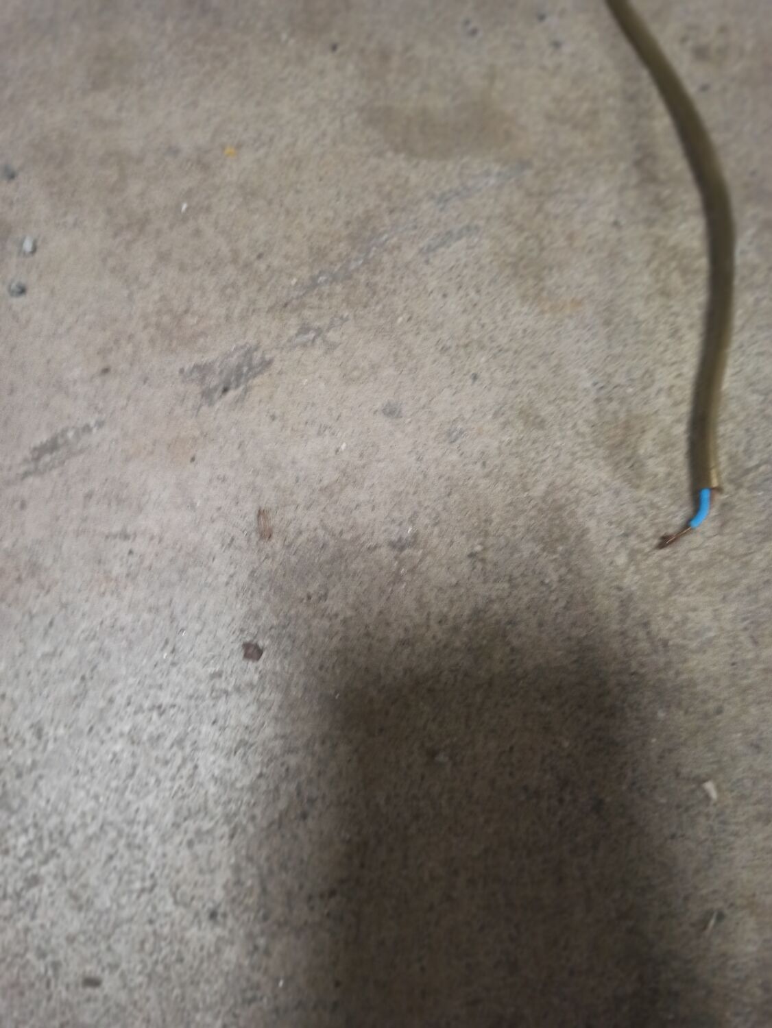 Antique brass lamp foot