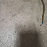 Pied de lampe ancien laiton