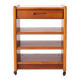 Vintage side table with drawer 1960s-1970s teak