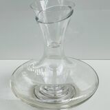 Designer glass decanter – organic shape – contemporary style