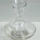 Designer glass decanter – organic shape – contemporary style