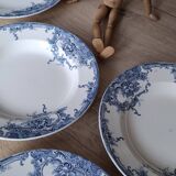 Set of 5 Dolphin plates BFK 1920