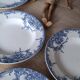 Set of 5 Dolphin plates BFK 1920