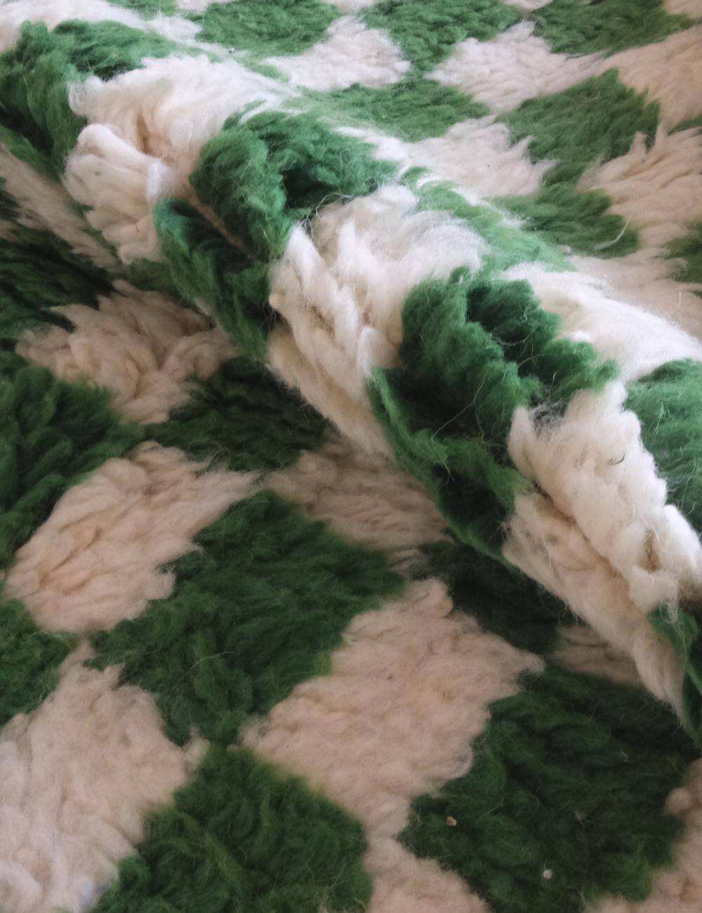 Moroccan Checkered Rug - 156 x 107 cm