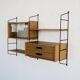 vintage wall rack | wall system | 1960s | Swedish
